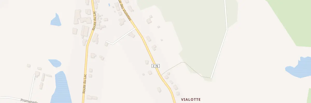 Plan du 3 Rte de Vialotte à Saint-Hilaire-les-Places