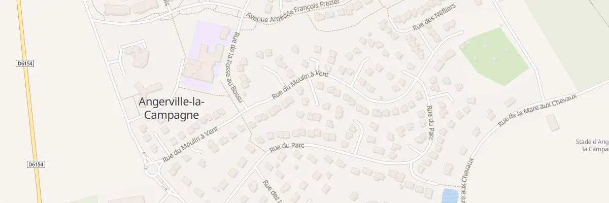 Plan du 2 Pl des Bouleaux à Angerville-la-Campagne