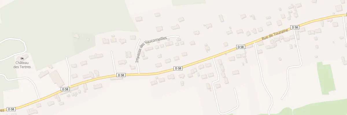 Plan du 69T Rue de Touraine à Veuzain-sur-Loire