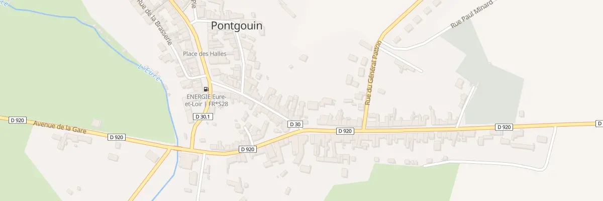 Plan du 27 Rue du Pont de l’Aumône à Pontgouin