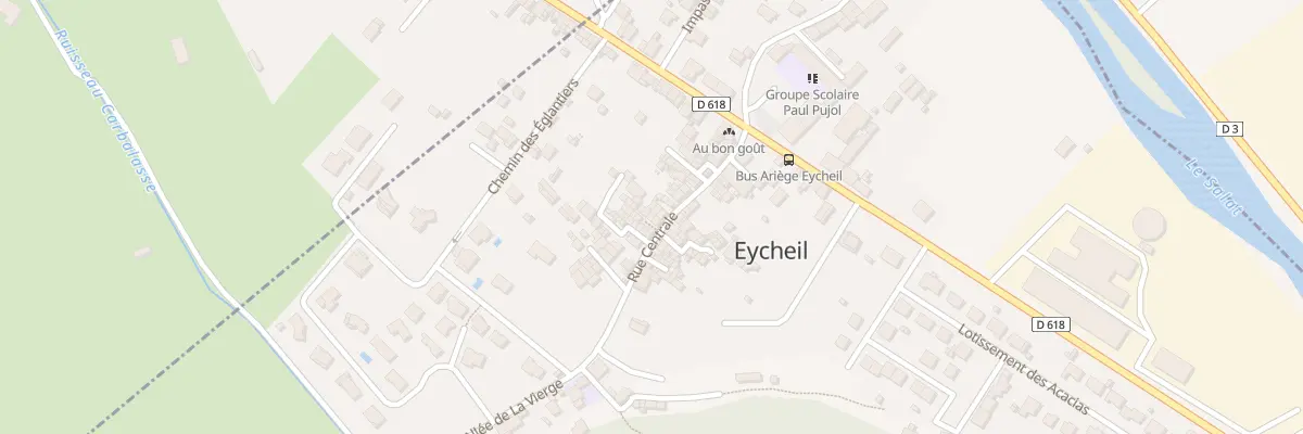 Plan du 3 Pl des Papetiers à Eycheil