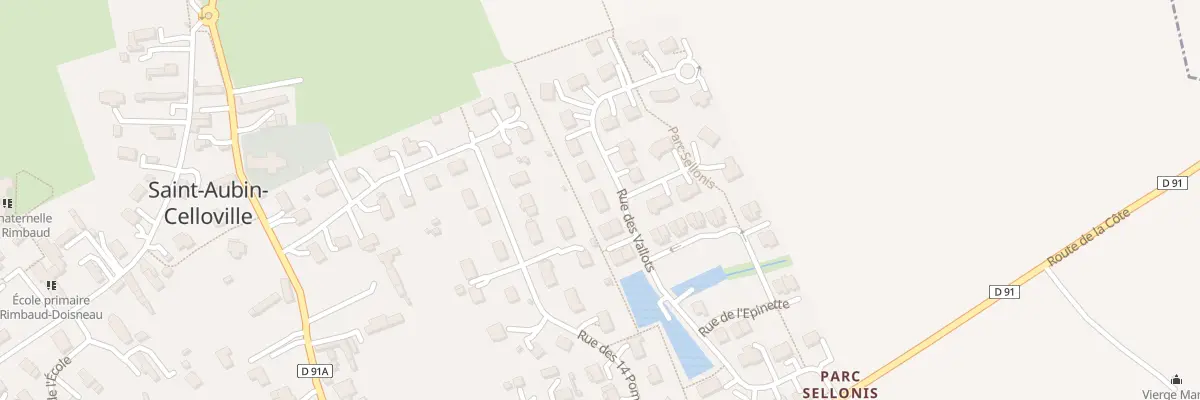 Plan du 21 Rue des Vallots à Saint-Aubin-Celloville
