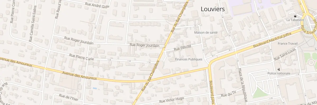 Plan du 51 Rue du Bal Champêtre à Louviers