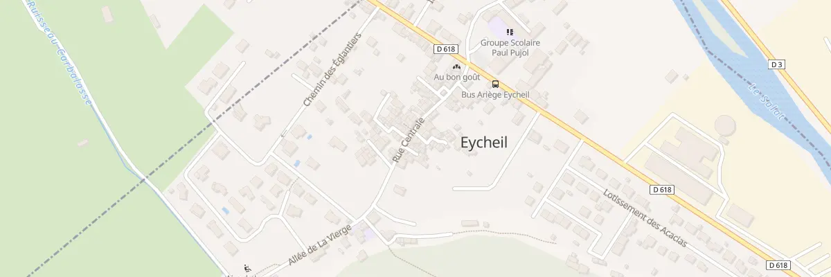 Plan du 1B Imp des Alteas à Eycheil
