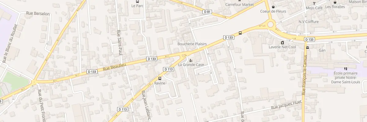 Plan du 2A Rue de la Ravine à Louviers