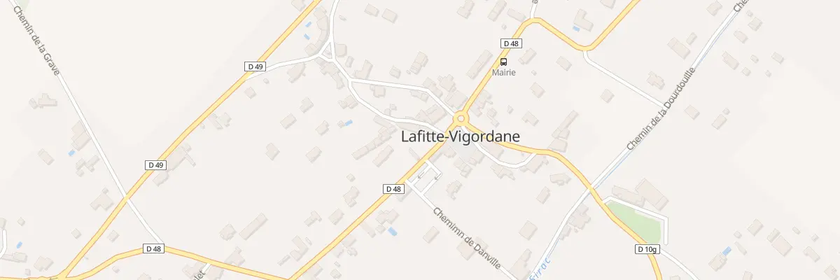 Plan du 1 Rue du Lavoir à Lafitte-Vigordane