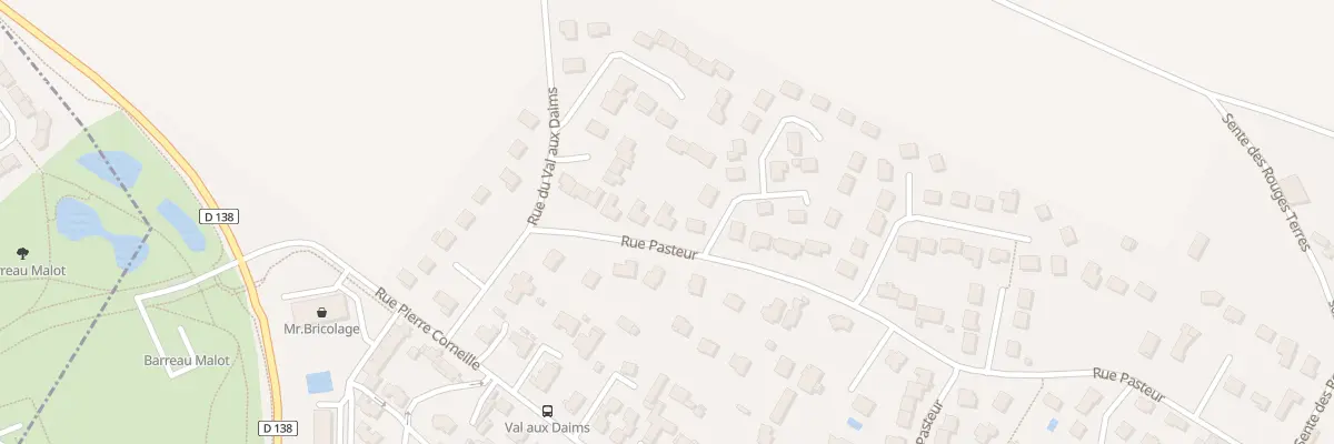 Plan du 434 Rue Pasteur à Franqueville-Saint-Pierre
