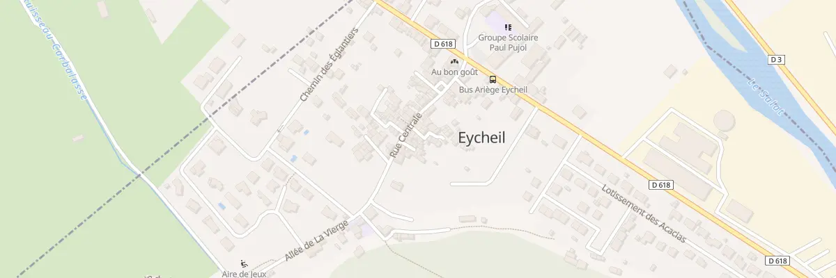 Plan du 3 Imp des Alteas à Eycheil