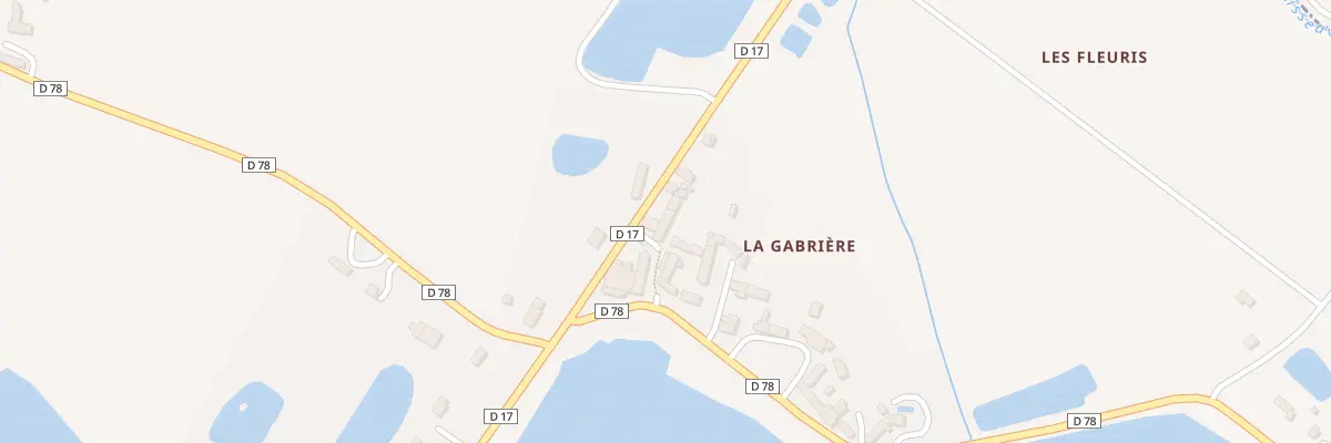 Plan du 4 La Gabriere à Lingé