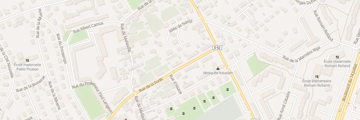 Plan du 18 Rue de la Forêt à Évreux