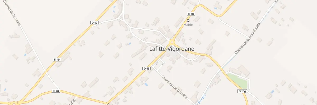 Plan du 2 Rue des Ecoles à Lafitte-Vigordane