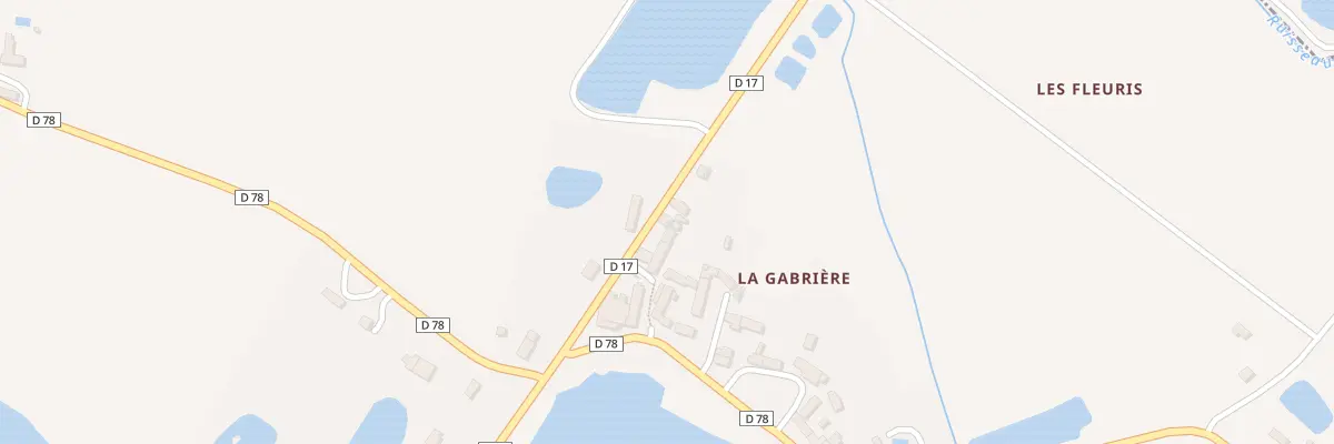 Plan du 19 La Gabriere à Lingé