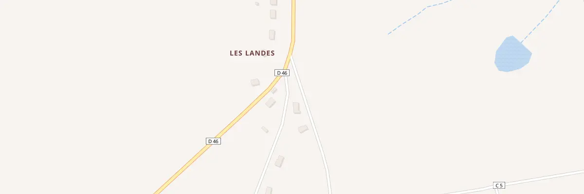 Plan du 75 Rte de Bos Foulu à Burgnac
