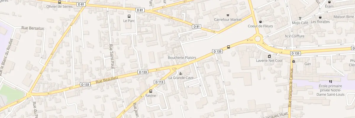 Plan du 4 Rle de la Croix de Beaulieu à Louviers