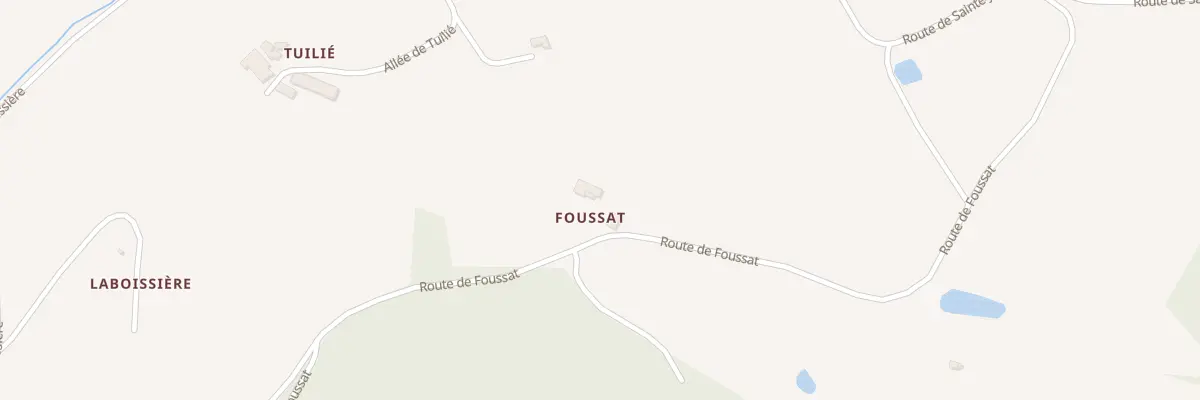 Plan du 5037 Foussat à Sainte-Juliette