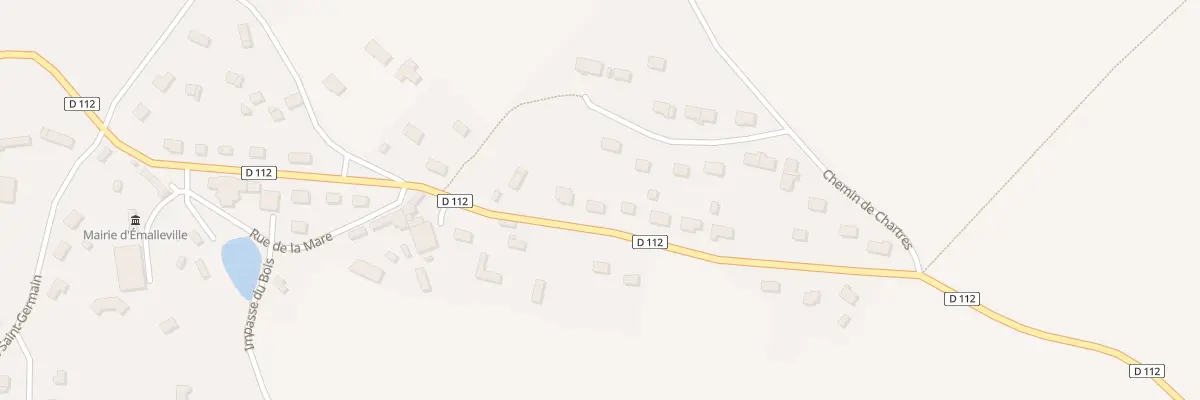 Plan du 9 Rue du Boulay à Émalleville