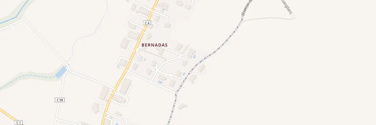 Plan du 8 Lot Bernadas à Moissac