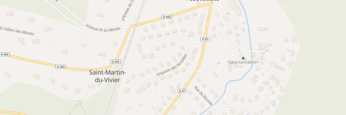 Plan du 5194 Saint-Martin-du-Vivier à Saint-Martin-du-Vivier