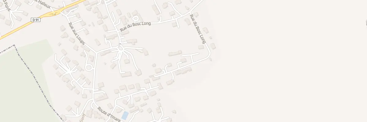 Plan du 10 Rue du Bosc Long à Saint-Aubin-Celloville