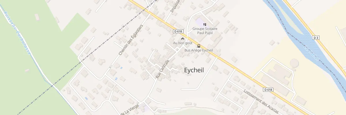 Plan du 5293 Rue Centrale à Eycheil