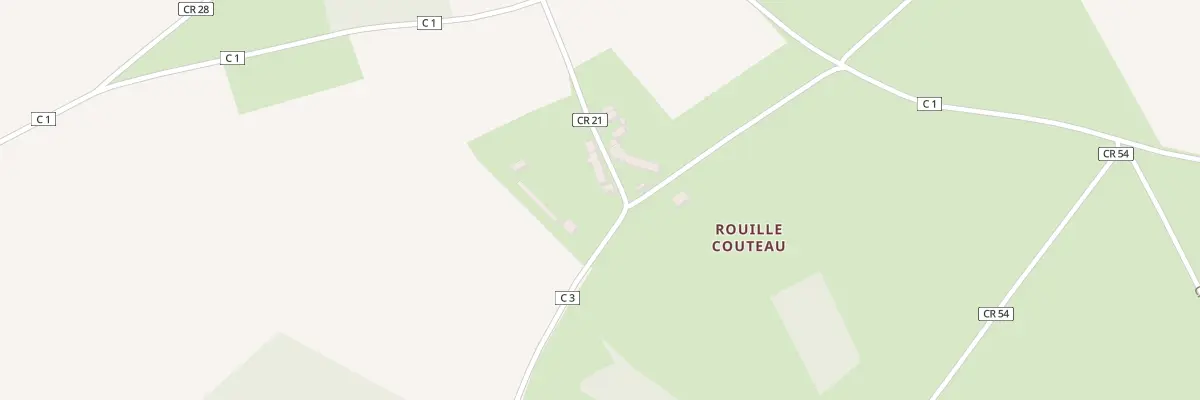 Plan du 5090 Rouille Couteau à Saint-Cyran-du-Jambot