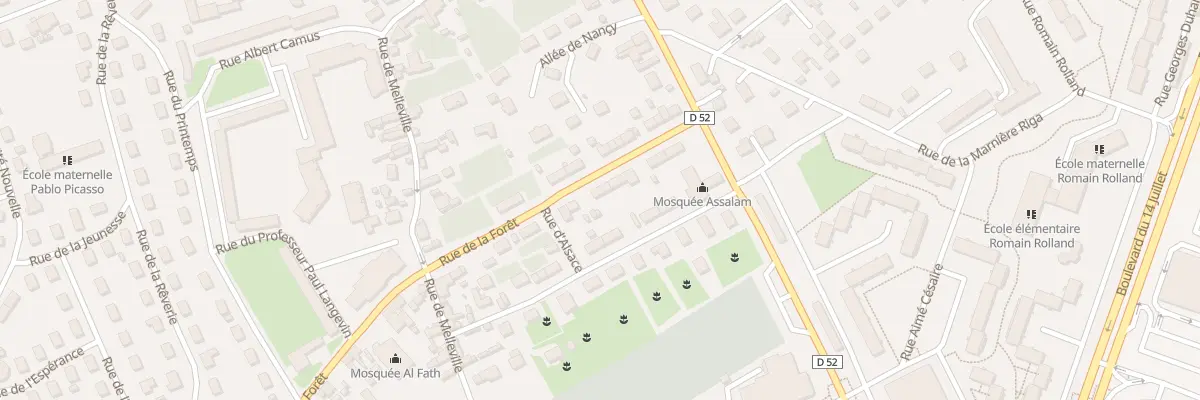 Plan du 7 Rue de la Forêt à Évreux
