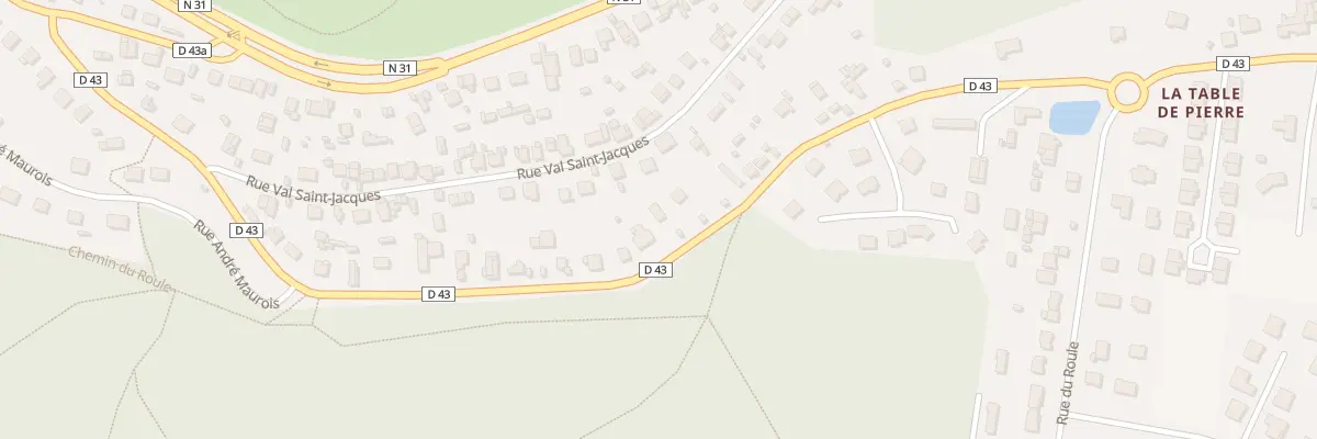 Plan du 59 Rue de la Table de Pierre à Darnétal