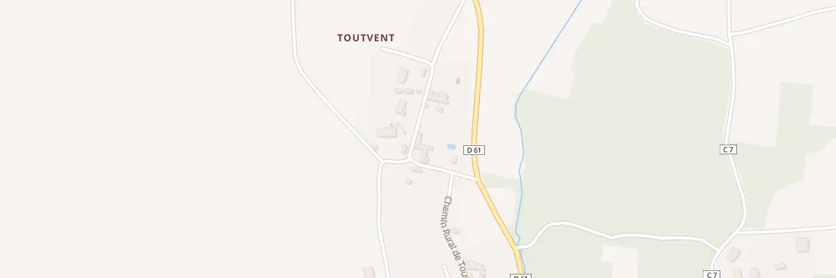 Plan du 10 Toutvent à Ruffec