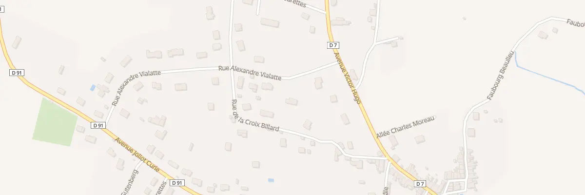 Plan du 6236 Rue Alexandre Vialatte à Magnac-Laval