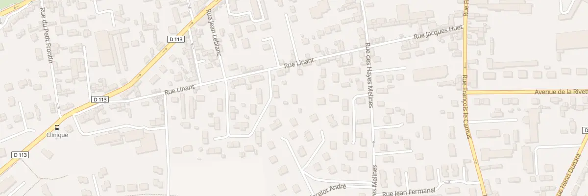 Plan du 12 Rue Linant à Louviers