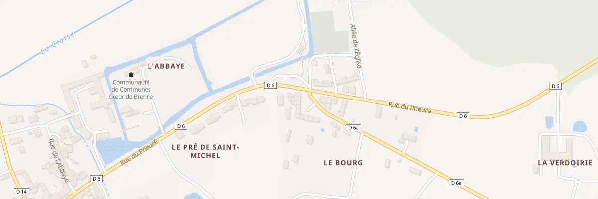 Plan du 4 Rue de la Brenne à Saint-Michel-en-Brenne