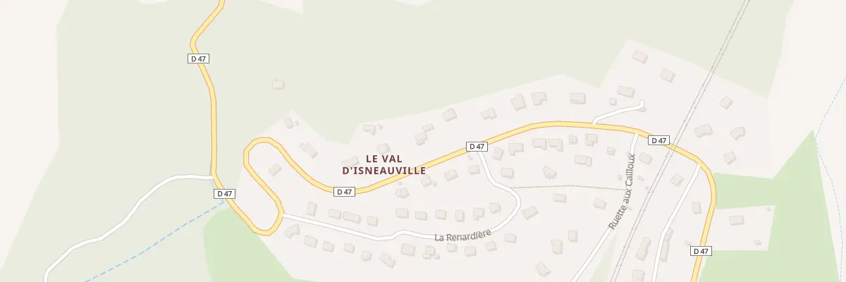 Plan du 690 Rte du Val d’Isneauville à Fontaine-sous-Préaux