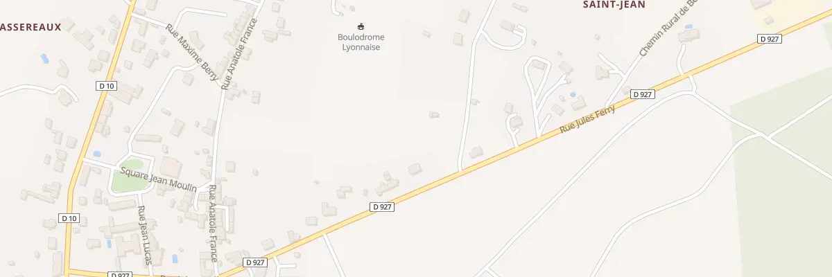 Plan du 21 Rue Jules Ferry à Bélâbre