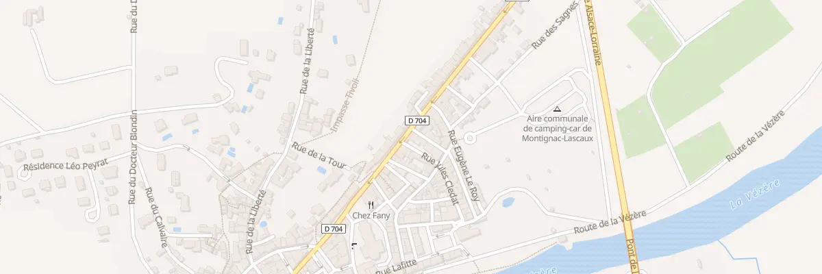 Plan du 42 Rue de Juillet à Montignac-Lascaux