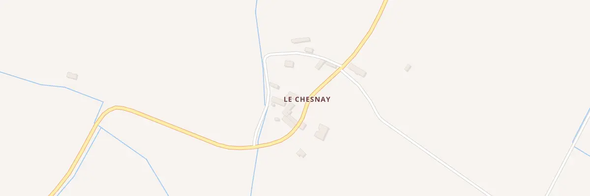 Plan du 8 Le Chesnay à Nonvilliers-Grandhoux