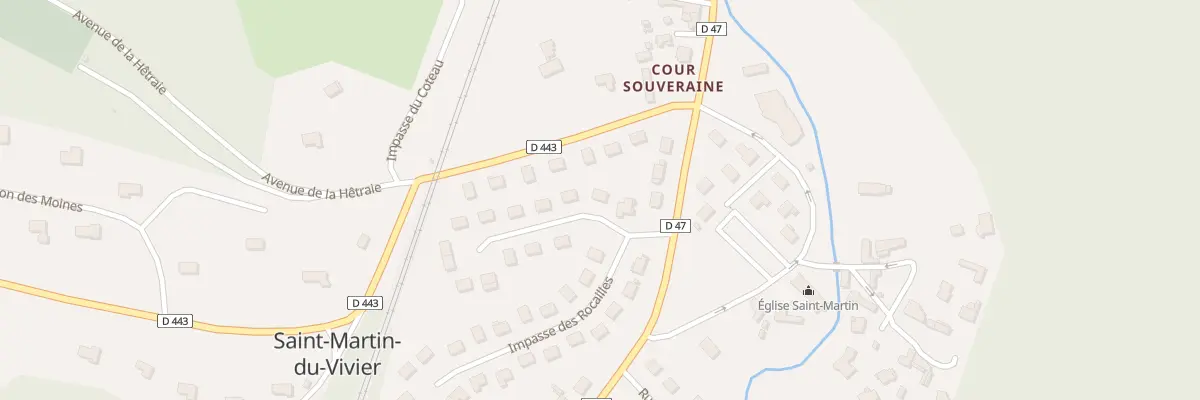 Plan du 66 Imp des Rosiers à Saint-Martin-du-Vivier