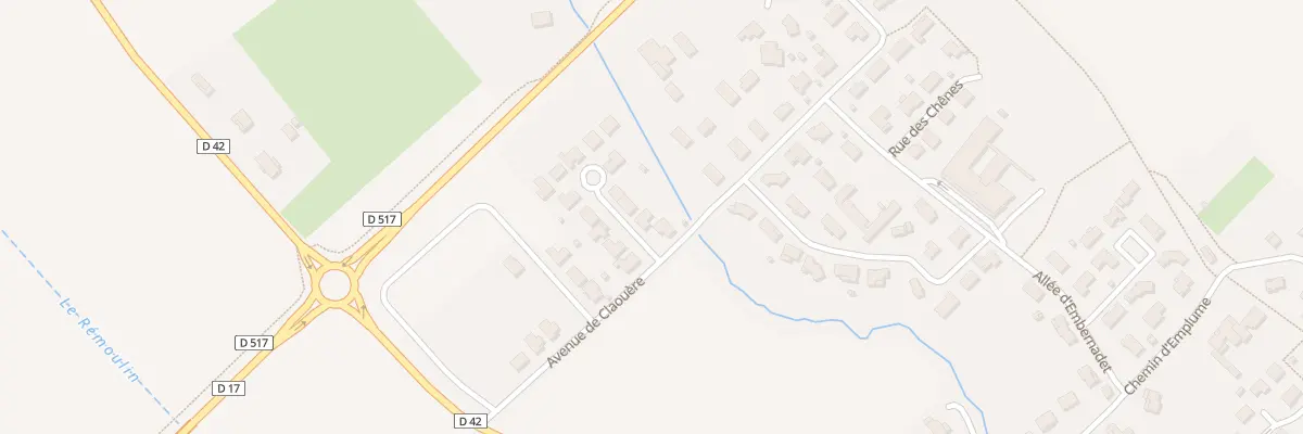 Plan du 4 Imp d’Antourette à Lasserre-Pradère