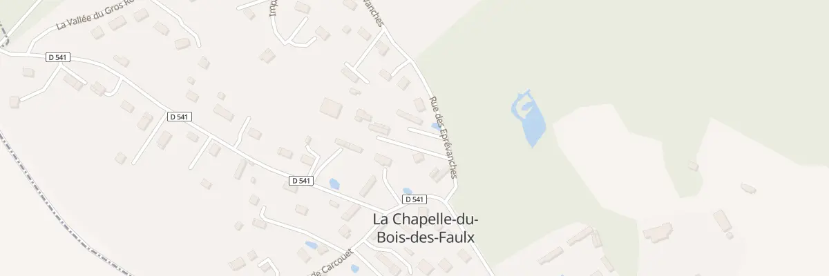 Plan du 5B Rue des Eprevanches à La Chapelle-du-Bois-des-Faulx