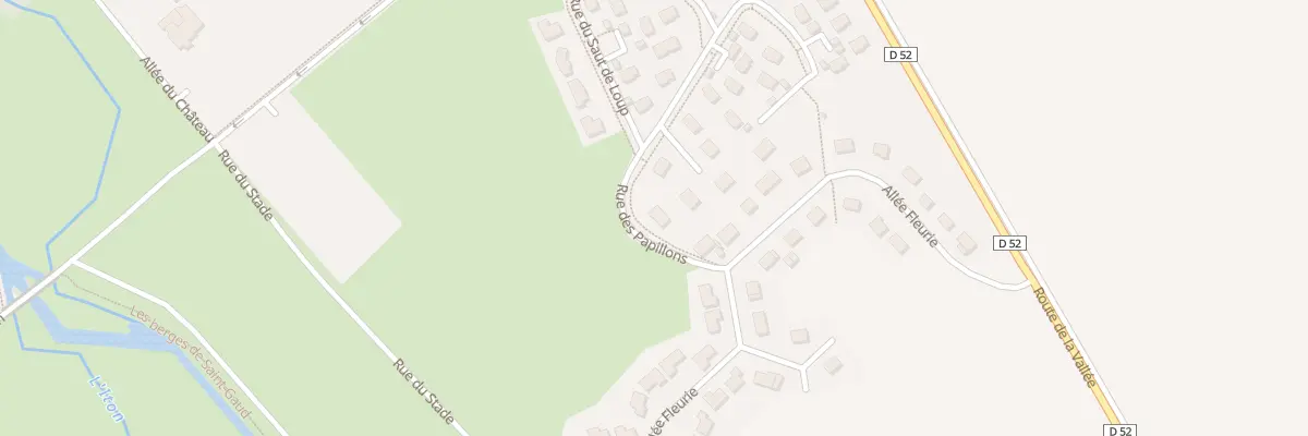 Plan du 2 Rue des Papillons à Normanville