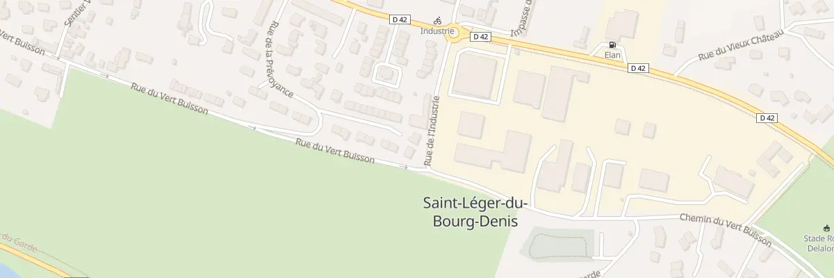 Plan du 16 Imp des Aubépines à Saint-Léger-du-Bourg-Denis