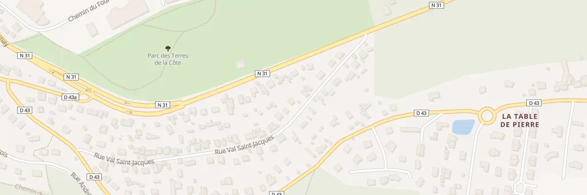 Plan du 57 Rue Val Saint Jacques à Darnétal