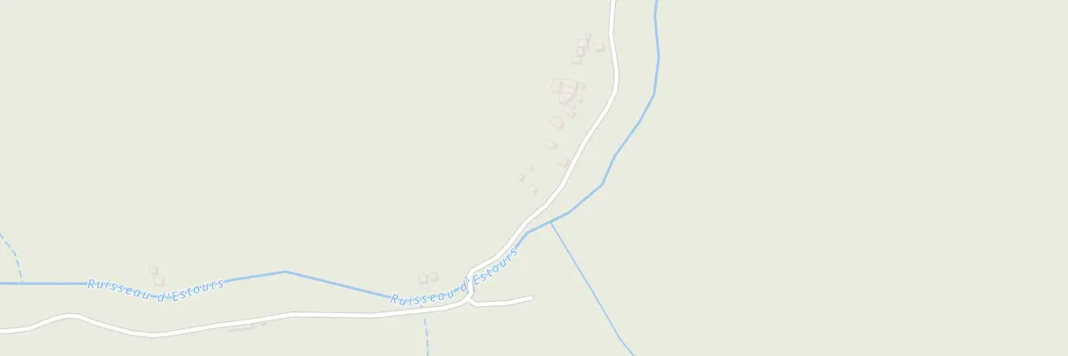 Plan du 596 Estours à Seix