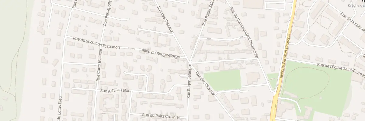 Plan du 22 Rue des Oiseaux à Louviers