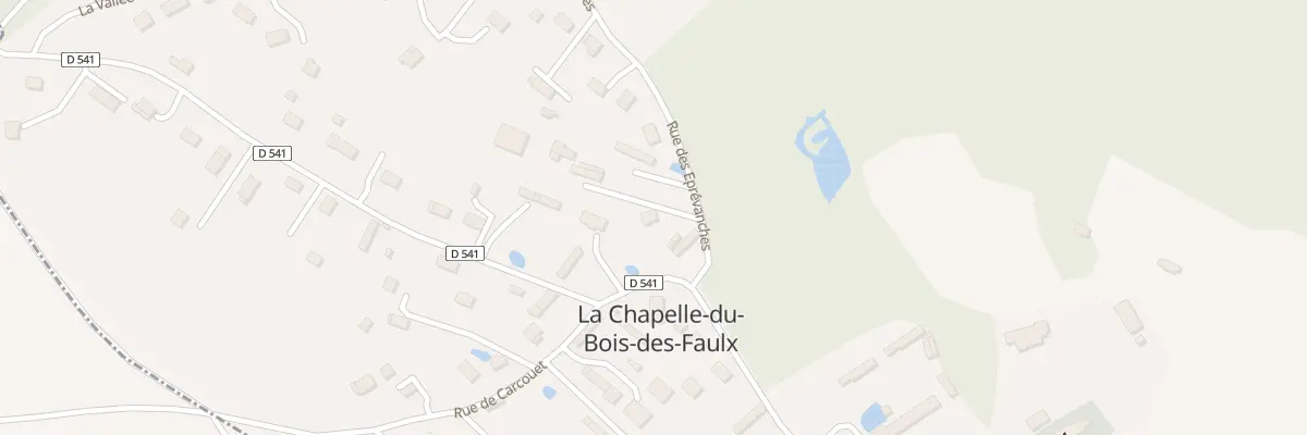 Plan du 3 Rue des Eprevanches à La Chapelle-du-Bois-des-Faulx