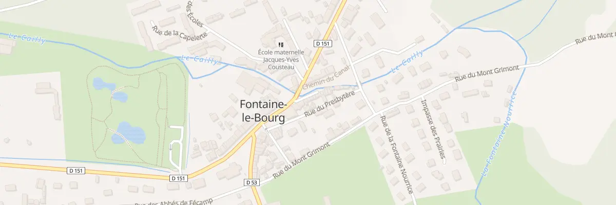 Plan du 5127 Bourg de Fontaine à Fontaine-le-Bourg