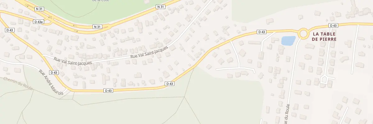 Plan du 63 Rue de la Table de Pierre à Darnétal