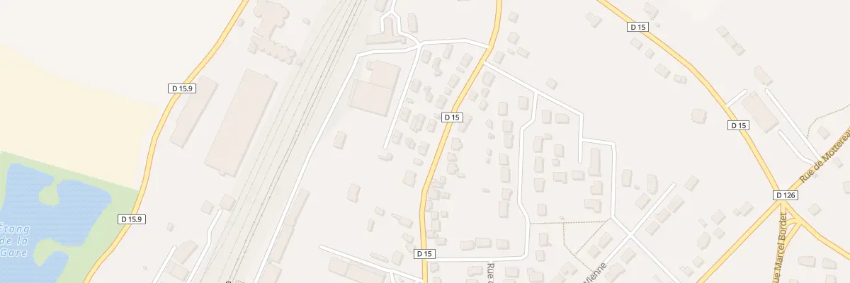 Plan du 67 Rue de Frazé à Brou