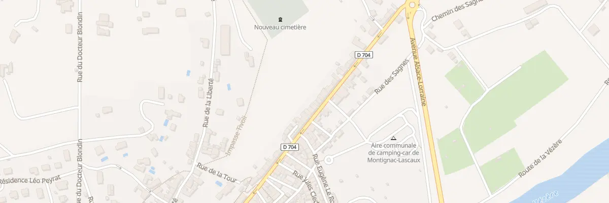 Plan du 59 Rue de Juillet à Montignac-Lascaux