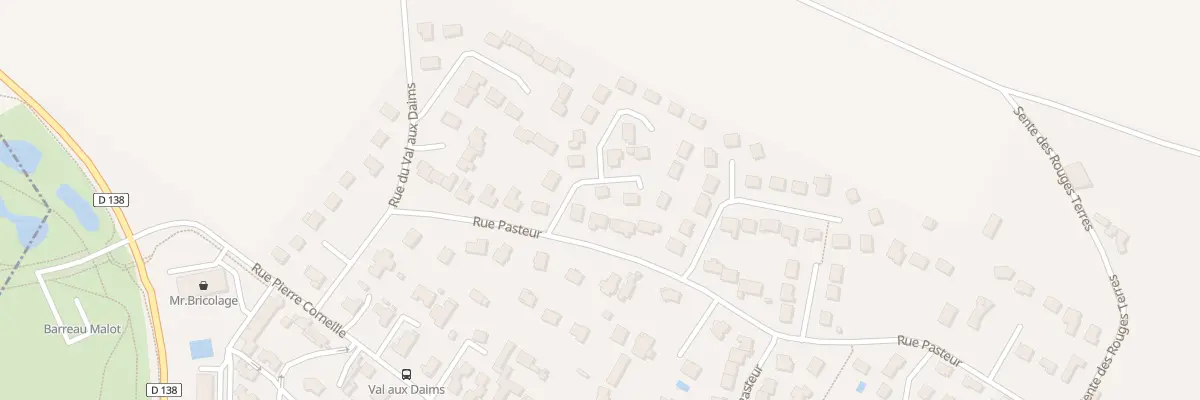 Plan du 398 Rue Pasteur à Franqueville-Saint-Pierre