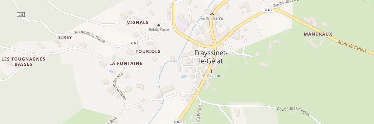 Plan du 5005 Frayssinet à Frayssinet-le-Gélat
